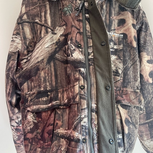 Field & Stream Real Tree Camouflage Hunting Outdoor Jacket with Hood Men Medium - Picture 5 of 14